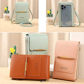 Coin Mobile Phone Purse Wallet  Crossbody Bag